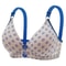 Women Comfortable Printed Mum Bra Lightweight Wireless Thin Section Brassiere For Moms 2