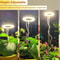 LED Grow Light Full Spectrum Plant Light For Indoor Hydroponics Height Adjustable With Auto OnOff T 1