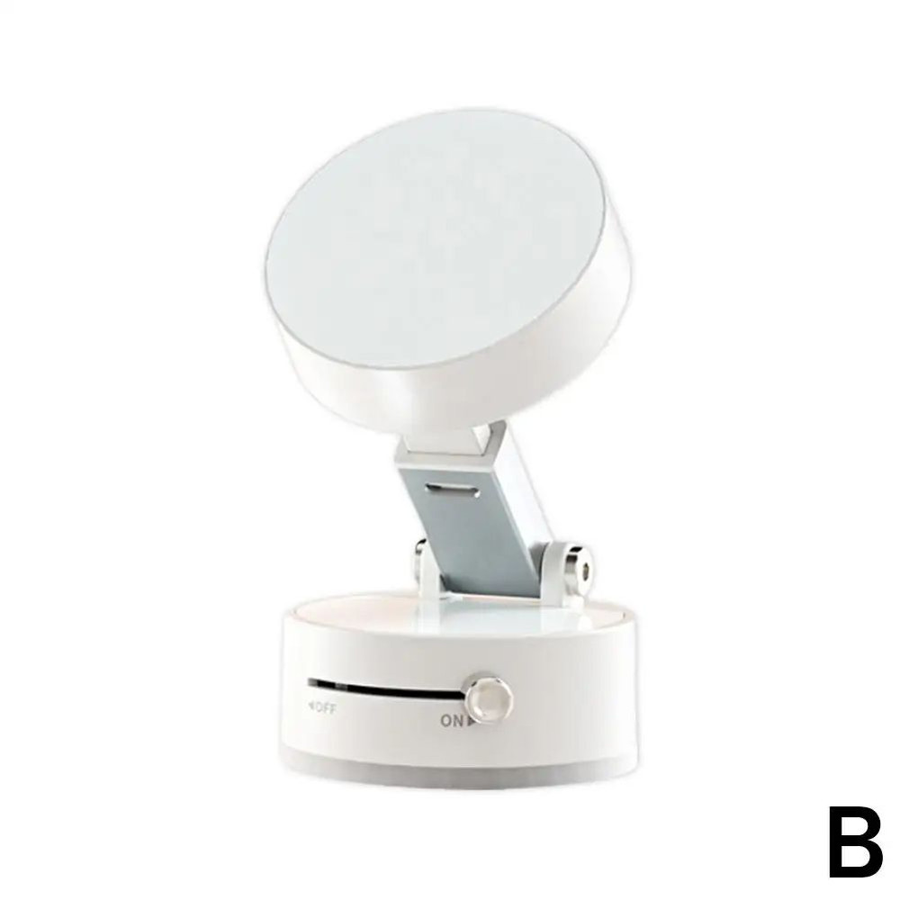 Foldable Double Sided Vacuum Suction Cup Phone Holder Magnetic Mount Lazy Multi Functional Storage 8