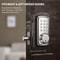 ZOMOSS Smart Keypad Door Lock Digital Code Keyless Entry With AntiPeeking Password Auto Lock Easy I