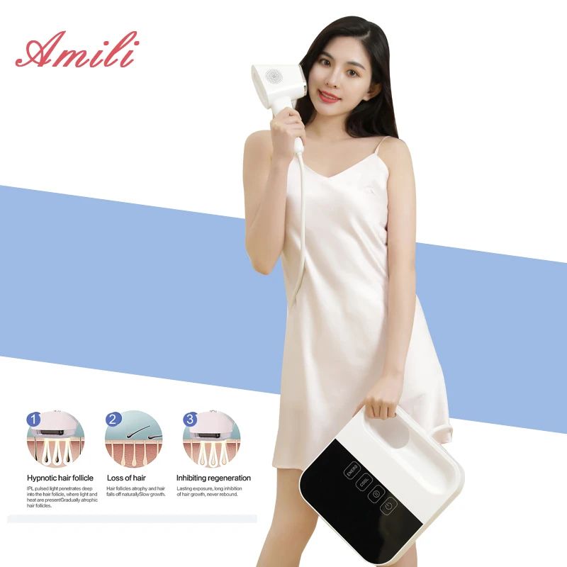 Professional IPL Laser Hair Removal Device For Home Use Salon Grade Painless Body Facial Hair Remo 4