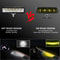 6D LED Light Bar Yellow White Fog Light LED Work Light For Car Motorcycle Offroad ATV Truck Tractor 4