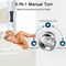 CIEPOJIET Bluetooth Smart Lock Tuya Fingerprint Door Lock With Keyless Entry Secure Tuya App Key C 2