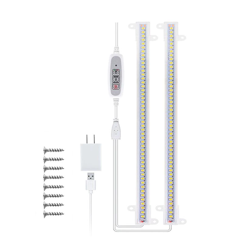 Full Spectrum Indoor LED Grow Light USB Timer Phytolamp For Hydroponics Seedlings Herbs Houseplant 6