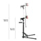 Heavyduty VEVOR Bike Repair Stand With Adjustable Height Magnetic Tool Tray Telescopic Arm Foldabl 6