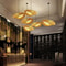 Bamboo Hand Weaving Pendant Light LED Ceiling Lamp Rattan Chandelier For Home Bedroom Decor 1
