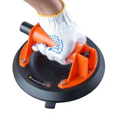 industrial grade vacuum suction cup glass lifter 8 615 lbs with abs handle pp box heavy-duty leak-proof lifter for glass