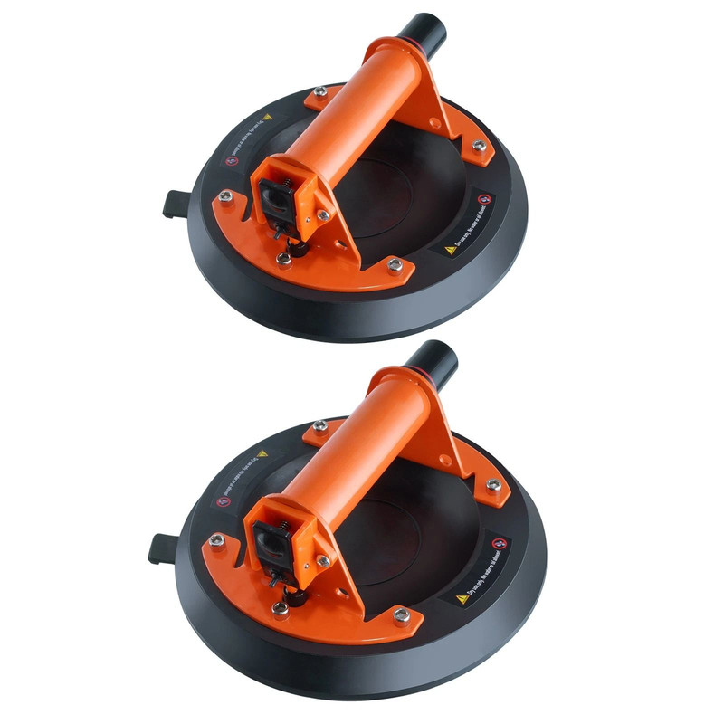 Industrial Grade Vacuum Suction Cup Glass Lifter 8 615 Lbs With ABS Handle PP Box HeavyDuty LeakPro 2