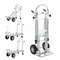 Heavy Duty 4in1 Aluminum Hand Truck 1000 Lbs Capacity Folding Dolly Cart For Easy Transport 1
