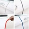 10Feet Car Door Edge Guard Moulding Trim Strip Universal Rubber Seal Protector With Metal Clips Bl 9