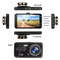 Dual 1080P Dash Cam With 4 Screen Car DVR Recorder For Front Rear Camera Coverage 5