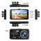 Dual 1080P Dash Cam With 4 Screen Car DVR Recorder For Front Rear Camera Coverage 5