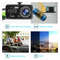 Dual 1080P Dash Cam With 4 Screen Car DVR Recorder For Front Rear Camera Coverage 2