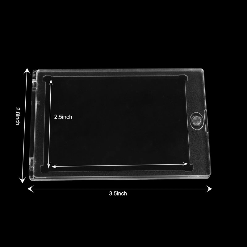 30 Pack Magnetic Card Holders 35pt OneTouch Trading Sports Card Protectors With Hard UV Protection 8