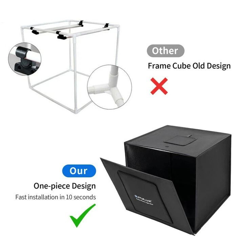 24 Large LED Light Box Photo Tent Dimmable Photography Studio Shooting Box For Professional Product