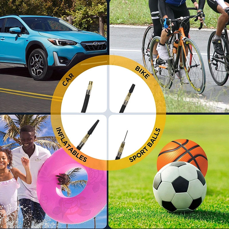 Portable Car Tire Inflator Heavy Duty Electric Air Compressor Pump For Auto Vehicles 3