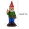 Naughty Garden Gnome Lawn Ornament Funny Middle Finger Gnome For Indoor Outdoor Garden Decor 3