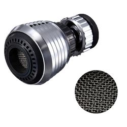 adjustable swivel faucet head with filter, 360° rotating water saving aerator nozzle