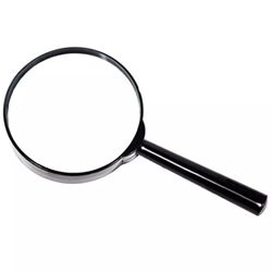 premium 3x magnifier, 4" inch real glass handheld magnifying glass for seniors & hobbyists