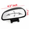 Car Blind Spot Mirror Extra Large Adjustable Wide Angle AddOn For DriverPassenger Side 2