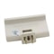 3 Outlet Grounded Power Adapter 2 Prong Swivel Wall Tap UL Listed SpaceSaving Beige Design 0