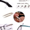 Eyeglass Repair Kit Optical Screwdriver Nose Pads Screws Set For Glasses Sunglasses 1