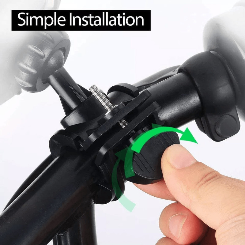 Universal Bike Motorcycle Handlebar Phone Mount Holder For Cell Phone GPS Anti Vibration Clamp For 4