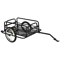 Foldable Steel Frame Bicycle Cargo Trailer Luggage Cart Carrier Hauler With Universal Hitch 1