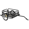 Foldable Steel Frame Bicycle Cargo Trailer Luggage Cart Carrier Hauler With Universal Hitch 1