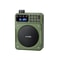 Mini Digital FM Radio HD Display Bluetooth Speaker Portable Voice Amplifier with USB TF Card Slot & Removable Battery