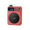 Mini Digital FM Radio HD Display Bluetooth Speaker Portable Voice Amplifier with USB TF Card Slot & Removable Battery