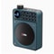 Mini Digital FM Radio HD Display Bluetooth Speaker Portable Voice Amplifier with USB TF Card Slot & Removable Battery