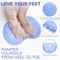 Wall Mounted Shower Foot Scrubber Mat & Back Washer, Exfoliating Bath Wash Pad with Slip-Resistant Suction Cups for Men