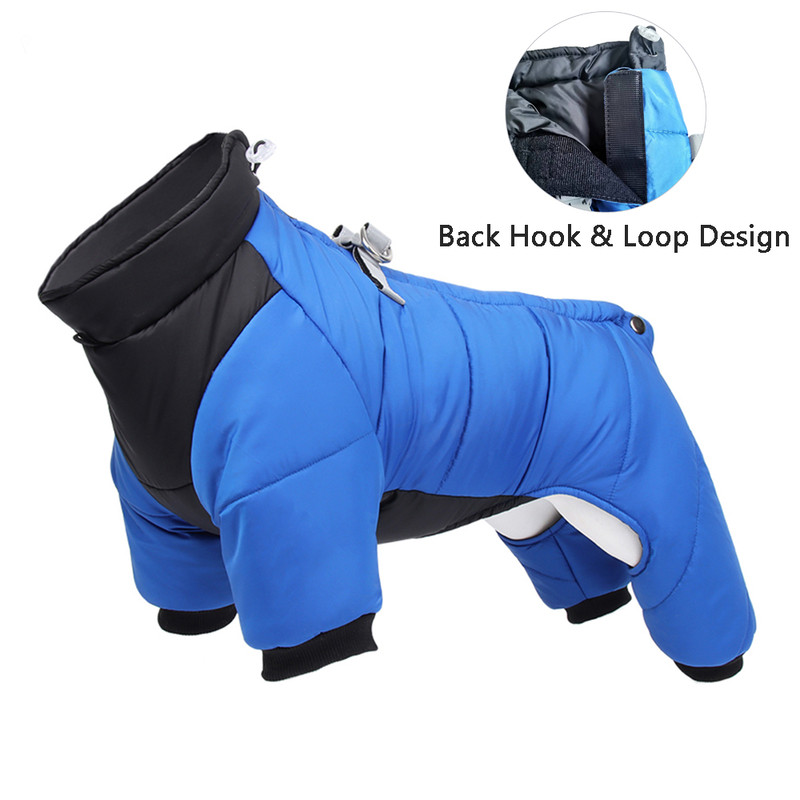Waterproof Winter Dog Jacket for Small Medium Dogs, Warm Thicken Pet Puppy Coat for Chihuahua French Bulldog Pug Dog