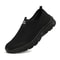Breathable Mesh Men Running Shoes, Lightweight Summer Sneakers Casual Walking Slip-On Loafers Driving Zapatos Casuales