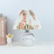Decorative Vintage Pleated Table Lamp Ceramic Base With LED E27 Tricolor Bulb Night Light For Bedr 2