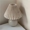 Decorative Vintage Pleated Table Lamp Ceramic Base With LED E27 Tricolor Bulb Night Light For Bedr 7