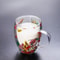 Heat Resistant Double Wall Glass Coffee Cup With Handle Insulated Tea Espresso Milk Mug Elegant Cle