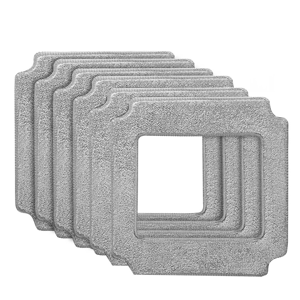 Reusable Cleaning Mops for Window Cleaner, Washable Cloth Pads for Glass, Thick Mopping Rags for Streak-Free Window Wash