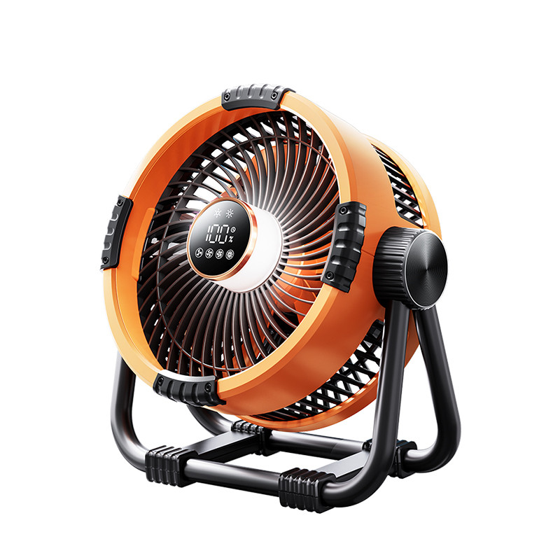 20000mAh Camping Fan, Rechargeable Outdoor Ceiling Fan with 4 Speed Air Circulator, LED Lighting & Built in Power Bank