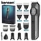 Rechargeable Cordless Hair Clipper Beard Nose Trimmer Set Waterproof Hair Cutting Machine with LED Display for Men Groom