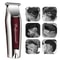 Professional Cordless Hair Clipper for Men, Rechargeable Beard Trimmer, Grooming Hair Cutting Machine with Sharp Edge