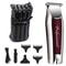 Professional Cordless Hair Clipper for Men, Rechargeable Beard Trimmer, Grooming Hair Cutting Machine with Sharp Edge