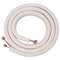 3Meter Air Conditioner Pair Coil Tube 1/4In 3/8In Insulated Aluminum Wire Set Air Conditioner Parts Refrigerant Tube