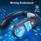 Portable Neck Air Conditioner Fan, Wearable Bladeless Cooling Fan, Rechargeable Personal Semiconductor Cooler