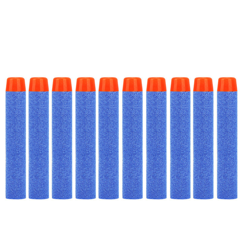 Blue Round Head Bullets Foam EVA Nerf N Strike Elite Series Refill Toy Gun Darts 2