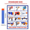 Blue Round Head Bullets Foam EVA Nerf N Strike Elite Series Refill Toy Gun Darts 3