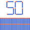 Blue Round Head Bullets Foam EVA Nerf N Strike Elite Series Refill Toy Gun Darts 5