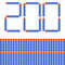 Blue Round Head Bullets Foam EVA Nerf N Strike Elite Series Refill Toy Gun Darts 7