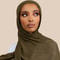 BigSize Crinkle Rayon Hijab Solid Muslim Scarf Shawl New Arrival Islamic Turban Headscarf Wraps Fo 1